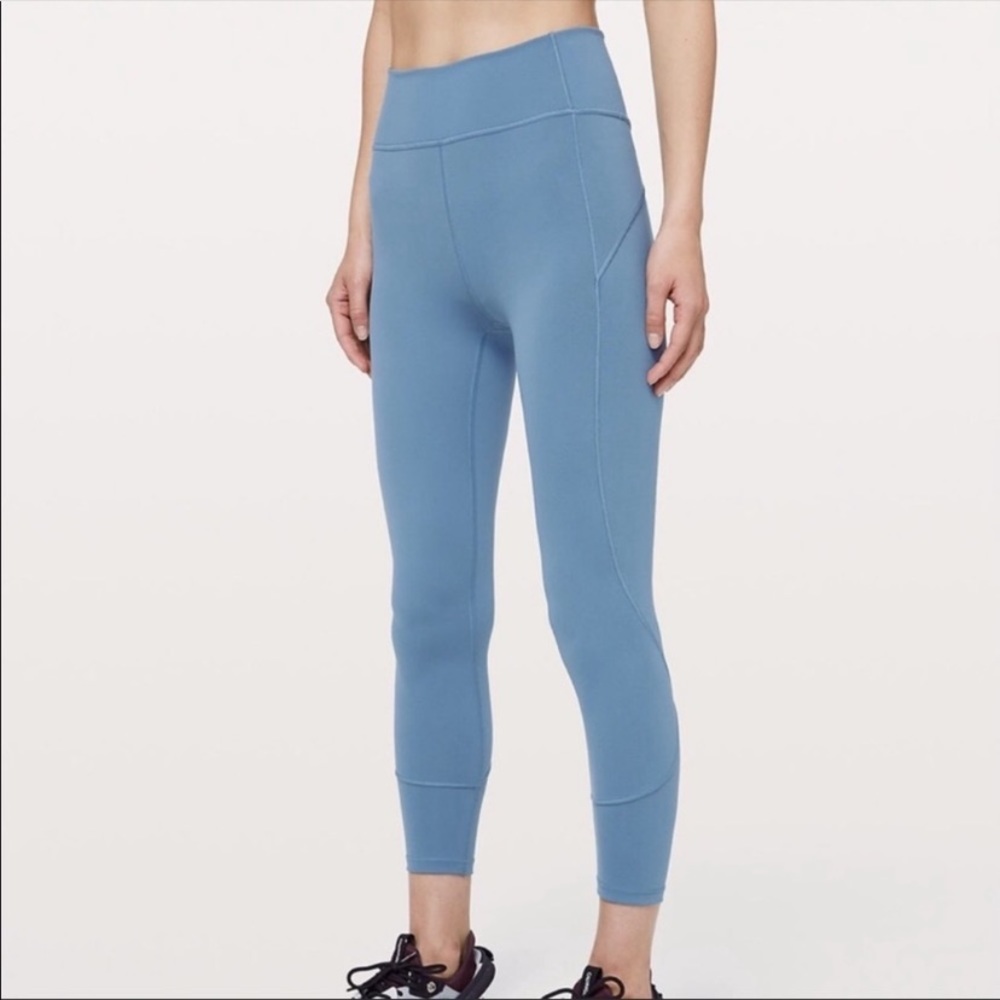 Lululemon In Movement Leggings 7/8 length Size 6